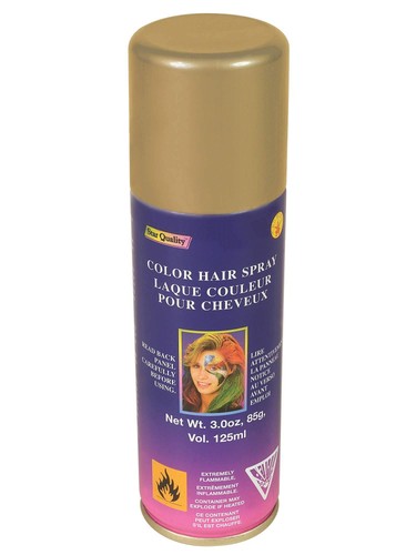 Gold hairspray costume - gold,