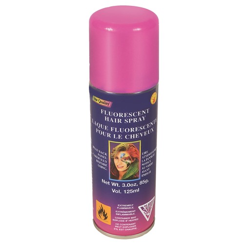 Fluorescent pink hair - pink, spray