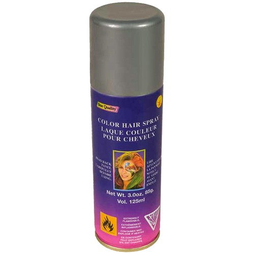 Silver hair spray child - hair,